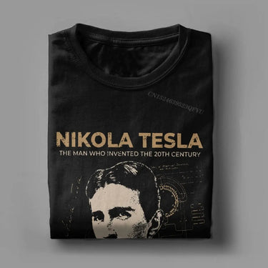 Nikola Tesla Shirt Men YourSoulPlace.com
